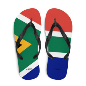 South African Flag Flip-Flops